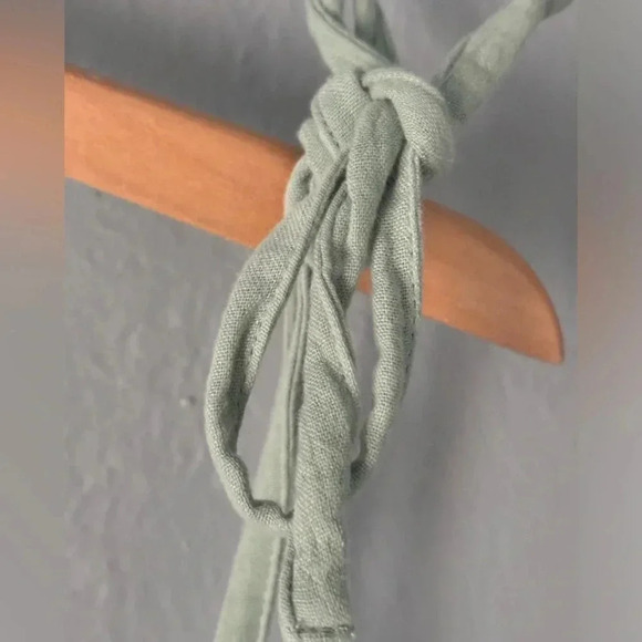 Madewell | gauzey | tie shoulder | flowy | crop | medium - Picture 6 of 10